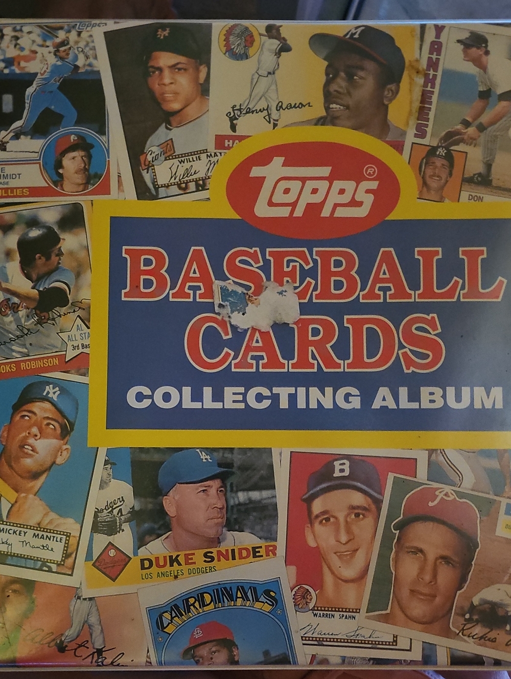 Vintage 1980s Topps Binder Loaded